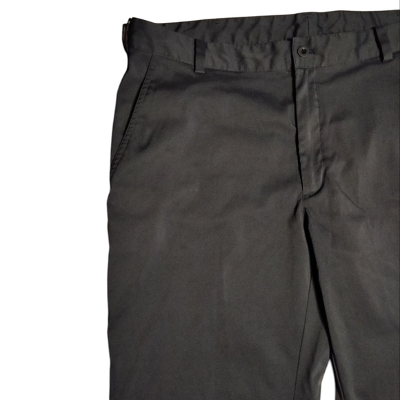 Nike Golf Charcoal Black Lightweight Pockets Size 36X30 Button Zip - Picture 3 of 10